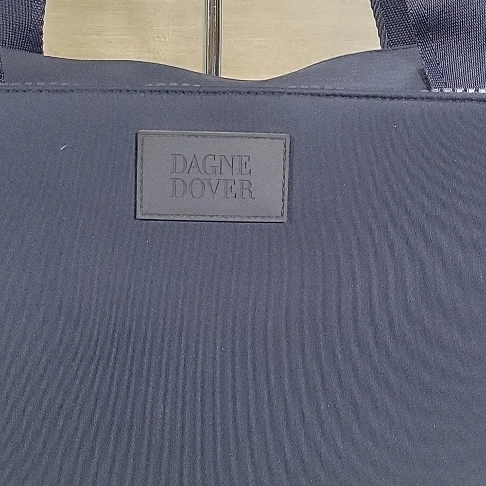 Dagne Dover Navy Blue Laptop Crossbody Business Bag